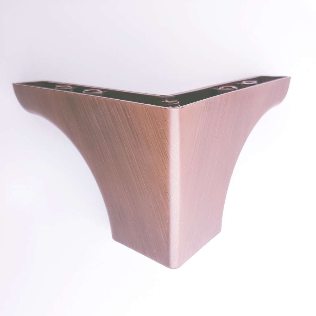 10 Cm Ilgaz Mobilya Dolap Ayak Kahverengi Antik