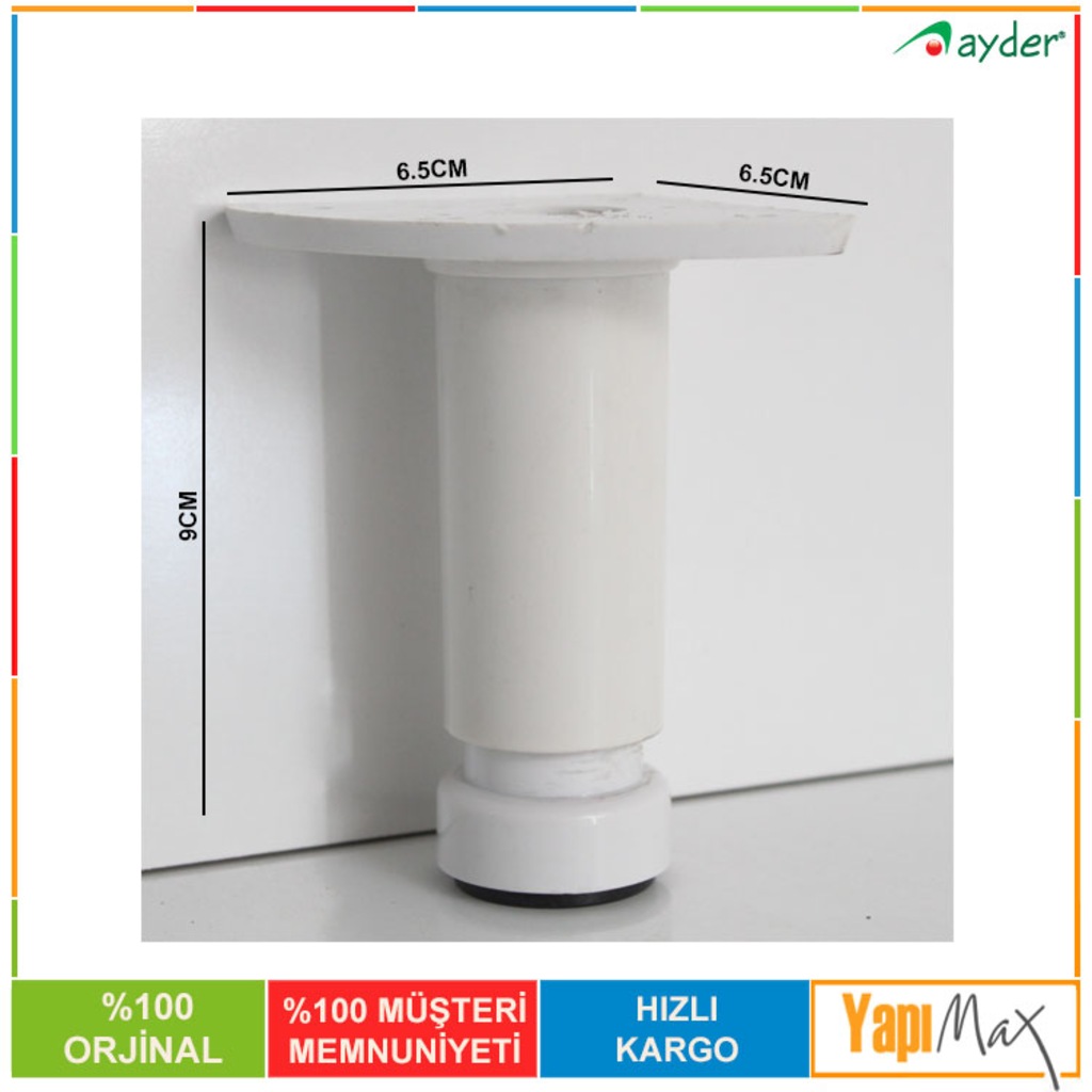 Mobilya Ayağı Plastik Ayarlı 9cm14cm LINAX Fiyatları ve