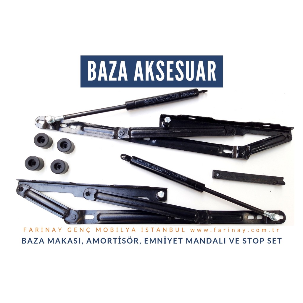 Baza Makası Ve Amortisör 1 Tam Takım Sağ Sol Baza Makası Ve Amortisör 1 Tam Takım Sağ Sol