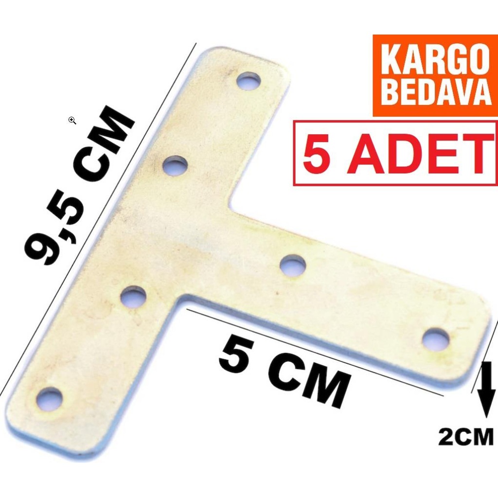 5 ADET Mobilya Dolap Köşe L Demir Birleştirme BAĞLANTI