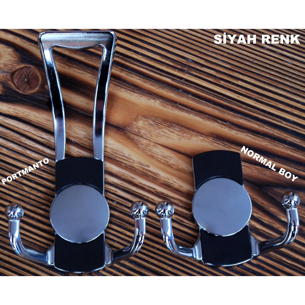 Metax Yiğit Siyah Portmanto Askı Dolap Vestiyer Mobilya