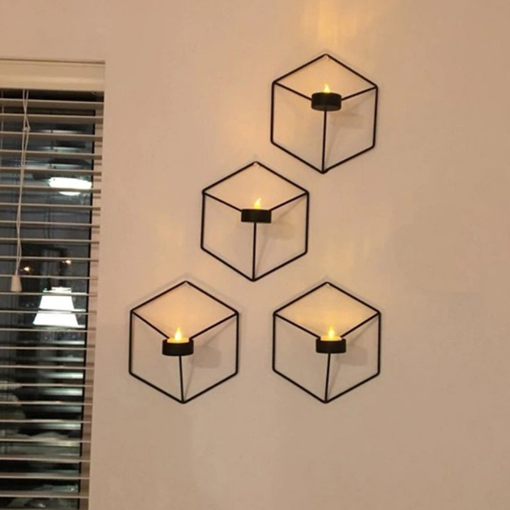 Mumluk Şamdan Ferforje Tealight Mum Askısı Duvar Mumluğu Askı Mumluk Şamdan Ferforje Tealight Mum Askısı Duvar Mumluğu Askı