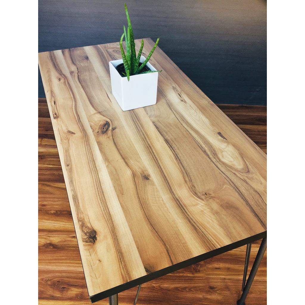 gunes metal ayakli sira agac desen dekoratif mutfak masasi 60x120 fiyatlari ve ozellikleri