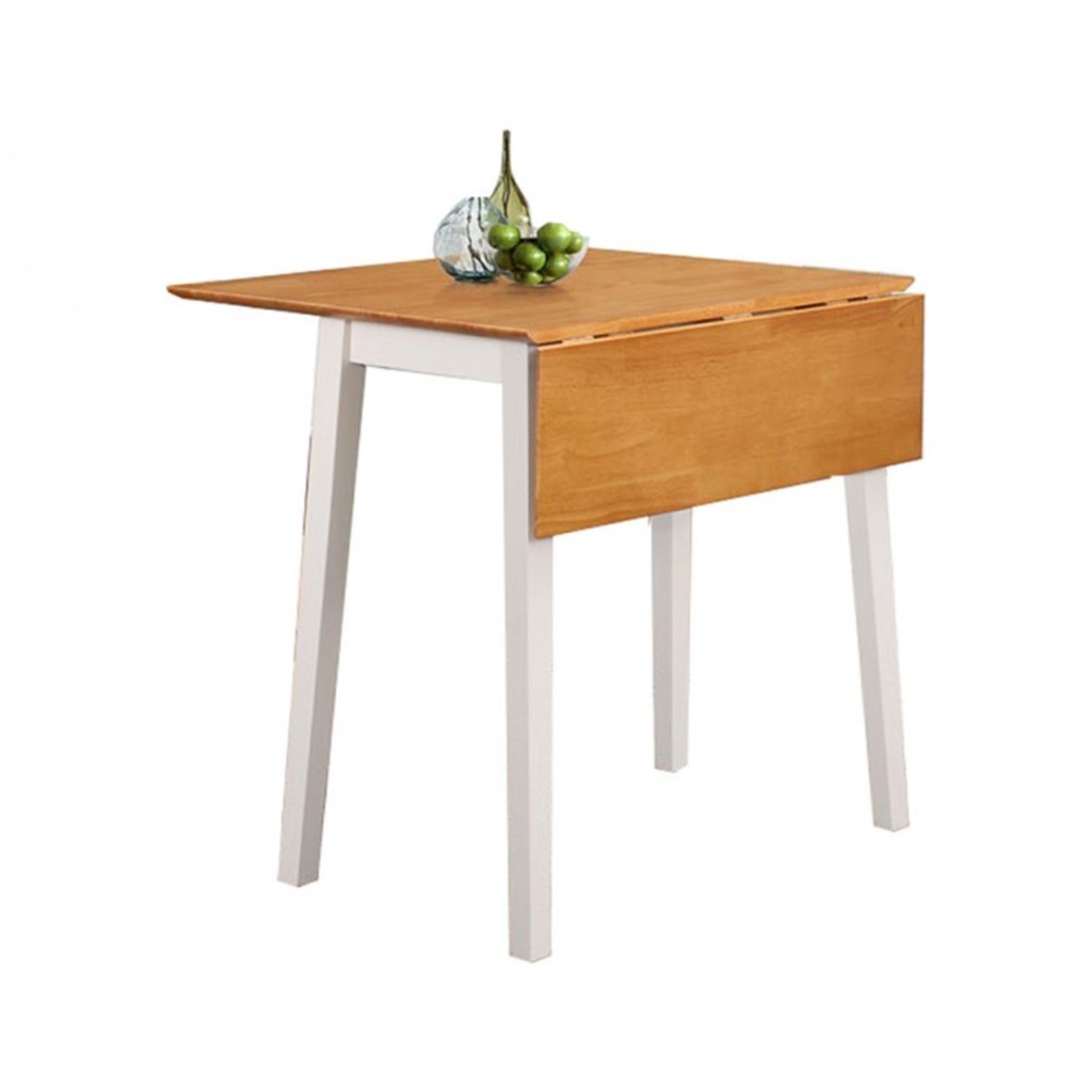 Adore Mobilya Loft Kare Katlanır Doğal Ahşap Mutfak Masası