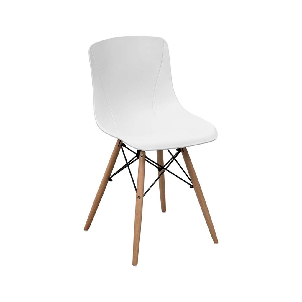Eames Ahşap Ayaklı Sandalye