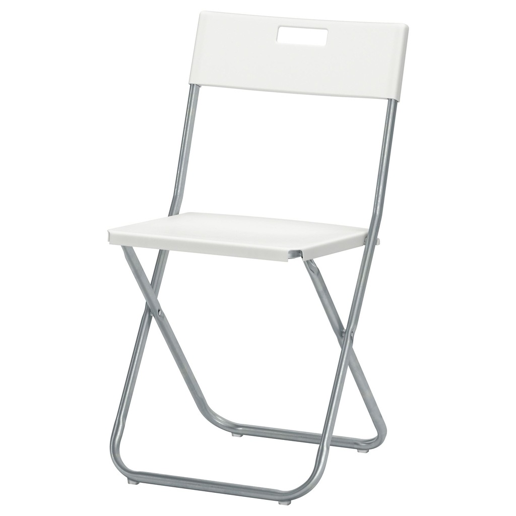 Ikea Gunde Katlanan Sandalye Beyaz