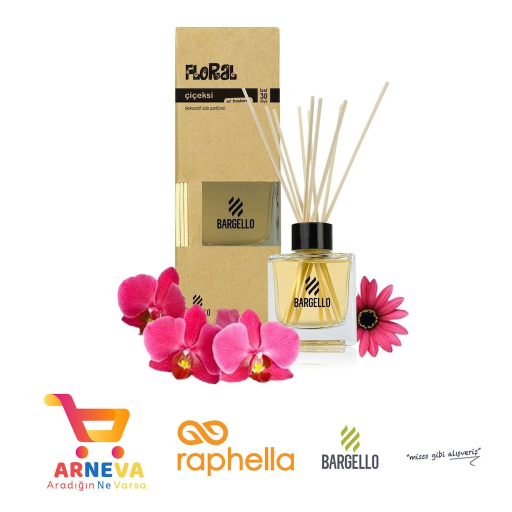 Bargello 120 Ml Bambu çiçek Oda Oto Dekoratif Ortam Parfümü N11com