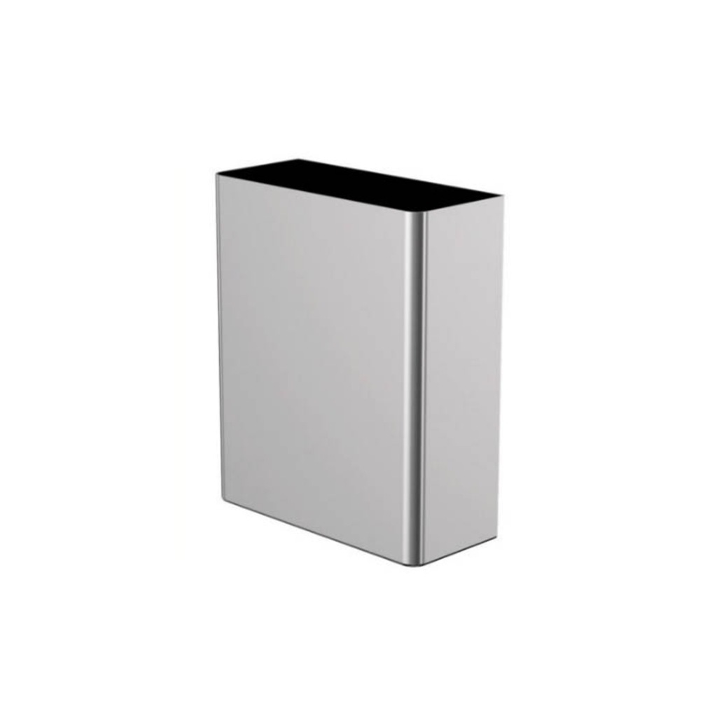 Okinox Metal Çöp Kovası, Duvara Monte, 304 Paslanmaz Çelik 900235 Okinox Metal Çöp Kovası, Duvara Monte, 304 Paslanmaz Çelik 900235