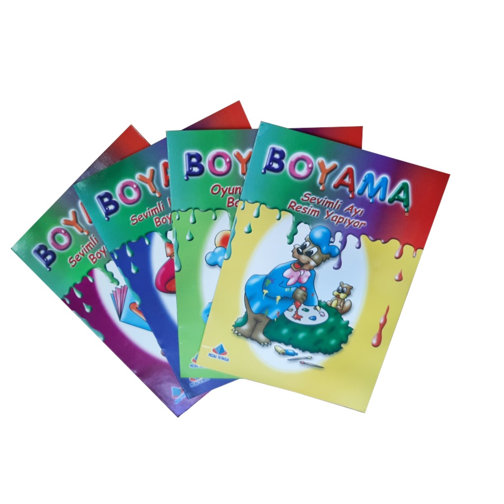 Boyama Kitabı 4'lü