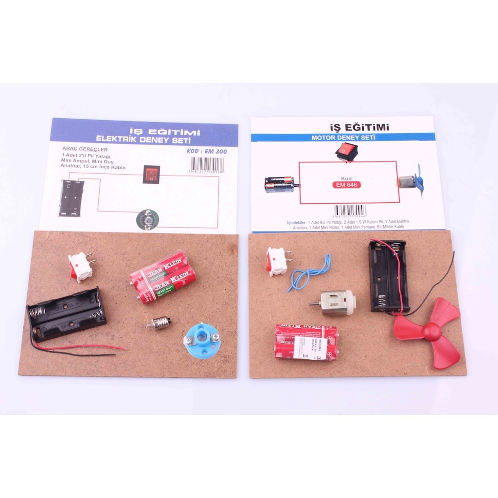 Eğitici Elektrik ve Motor Deney Paketi Fiyatları ve Özellikleri
