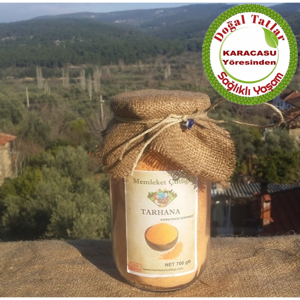 Doğal Ev Yapımı Köy Tarhanası (Cam Kavanoz)