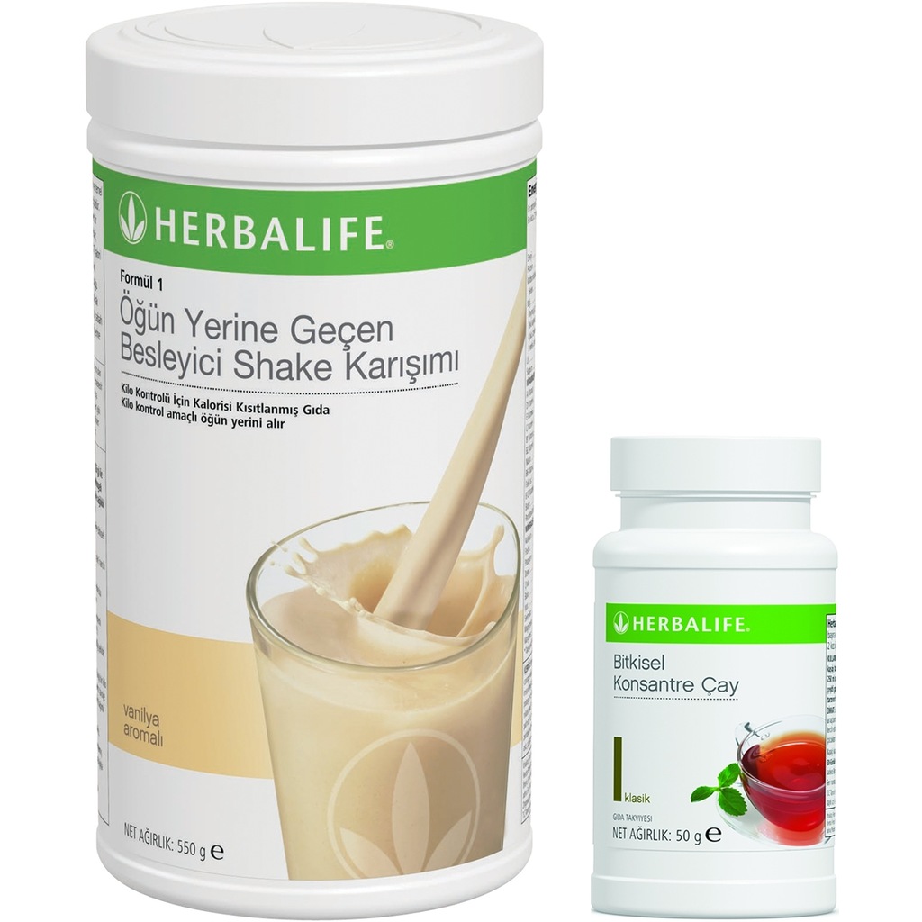 HERBALIFE SEÇİMLİ SET ( SHAKE + ÇAY )