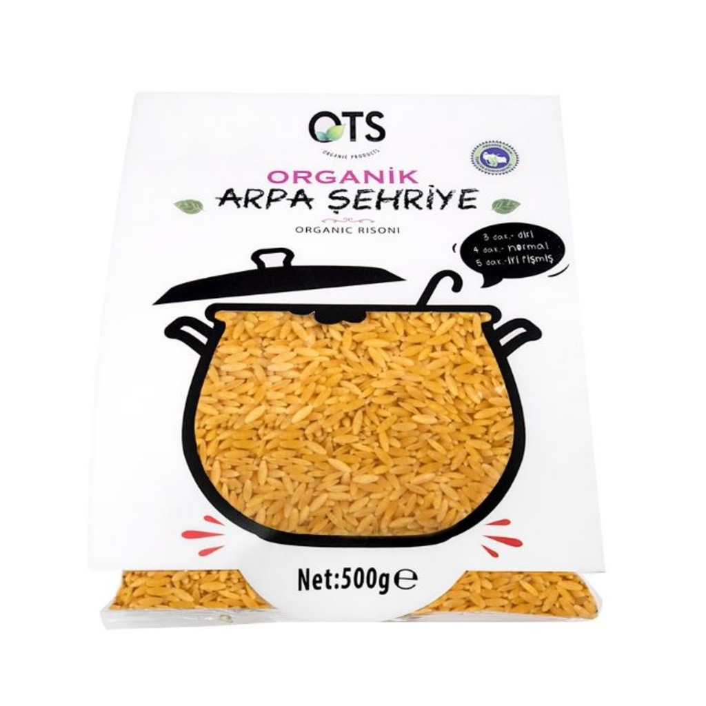 Ots Organik Arpa Şehriye 500 G