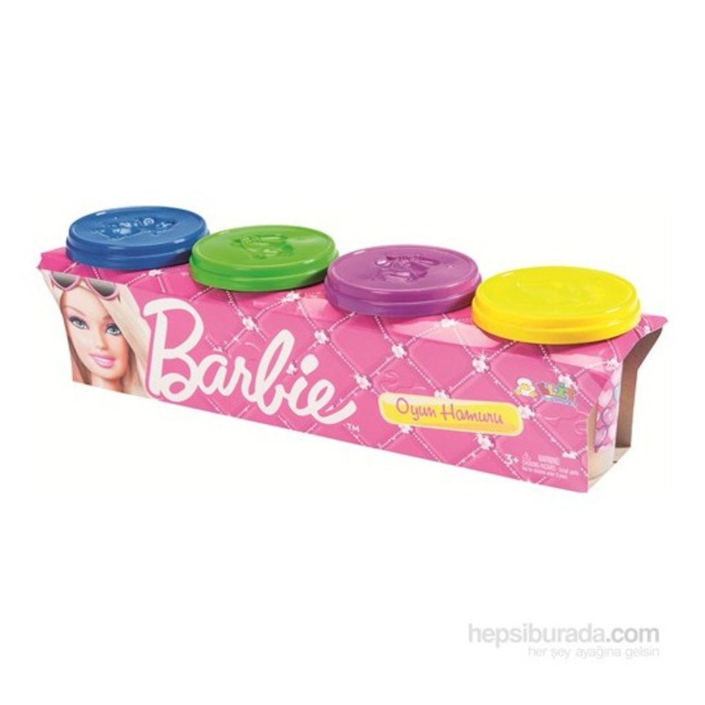 Barbie 4 Lü Oyun Hamuru Büyük
