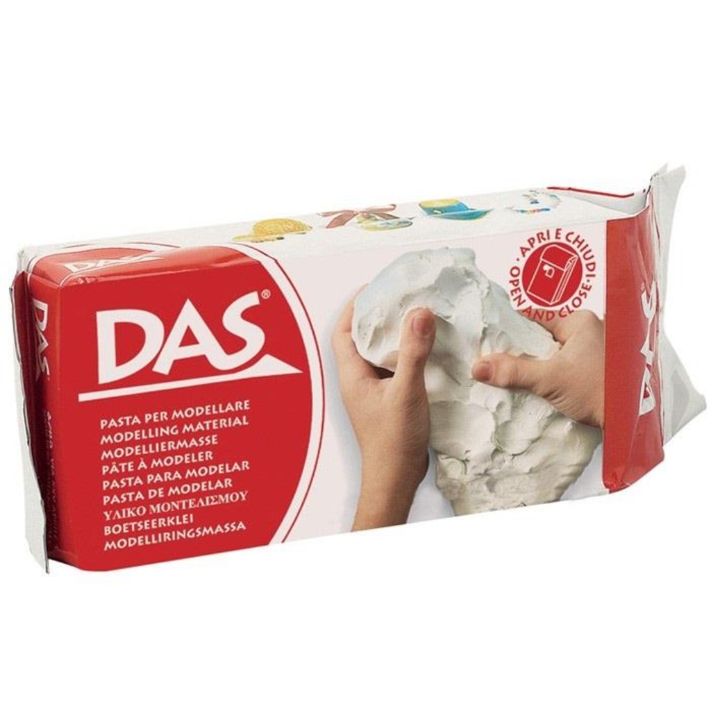 DAS 387000 SERAMİK KİLİ 500 GR. BEYAZ
