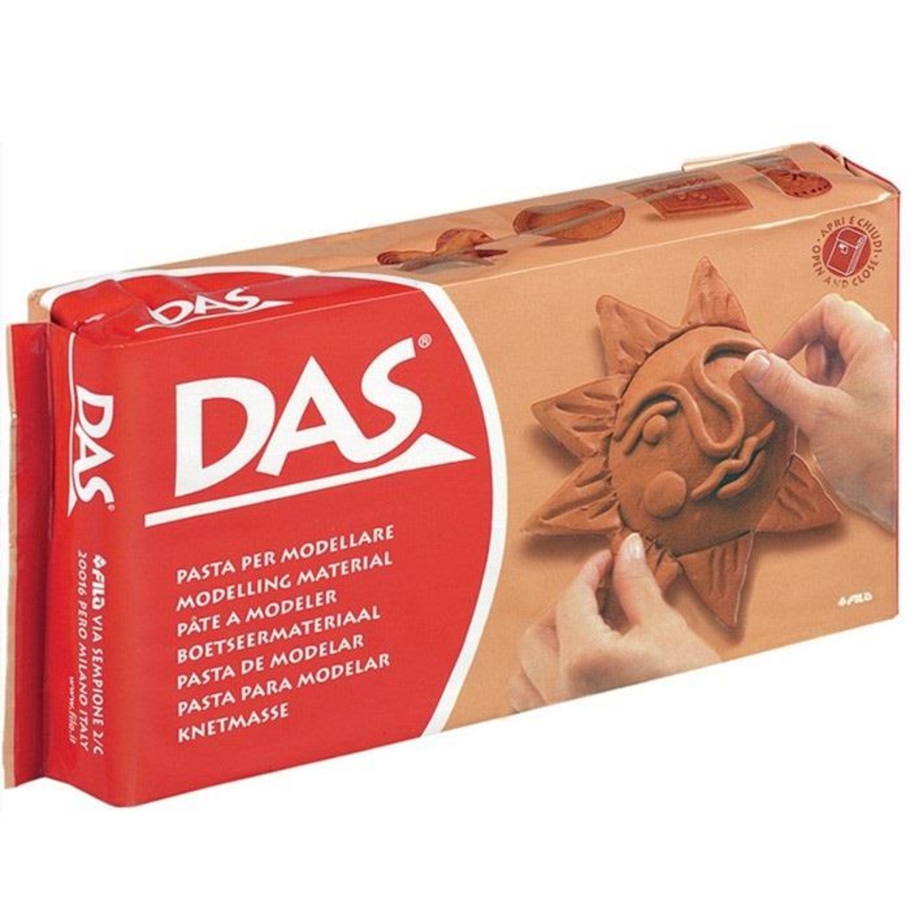 DAS 387100 SERAMİK KİLİ 500 GR. KAHVERENGİ