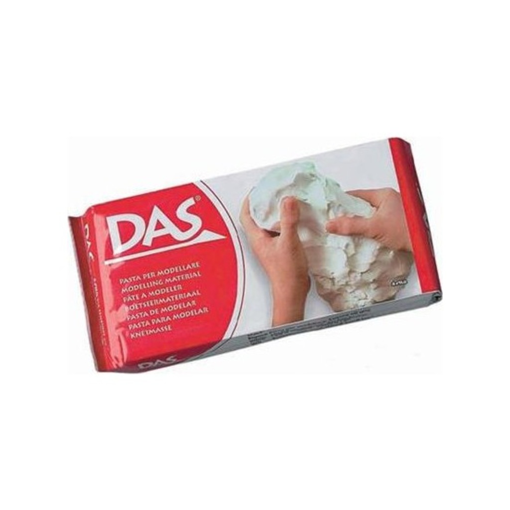 Das Seramik Hamuru, Beyaz Renk 500Gr.