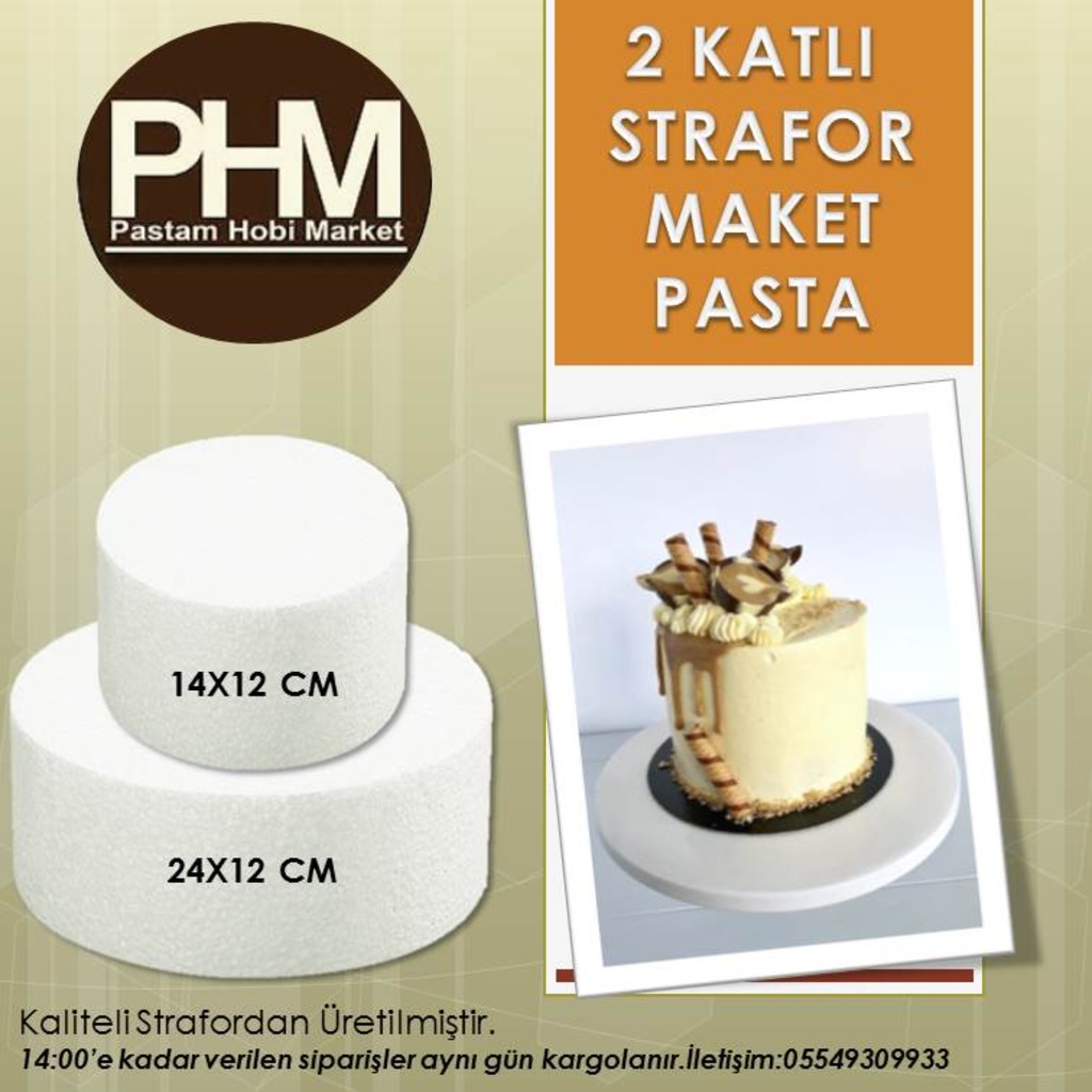 Strafor Maket Pasta 2 Katlı Fiyatları ve Özellikleri