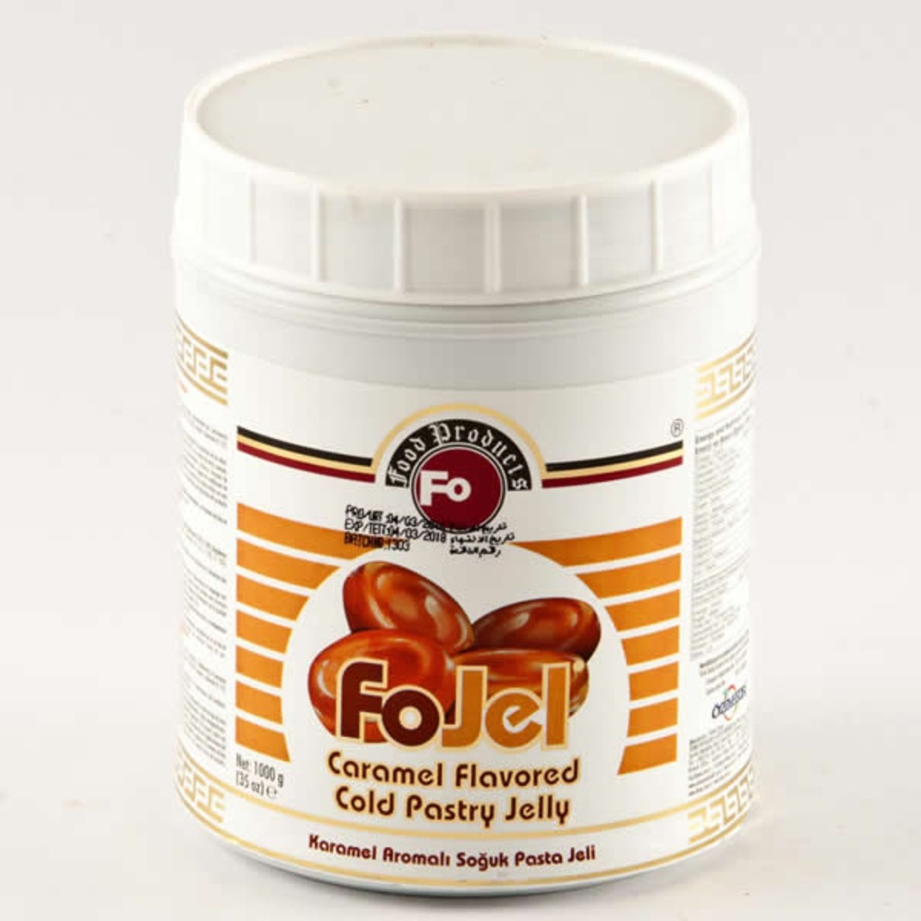 Fo Karamel Aromalı Soğuk Pasta Jeli 1kg