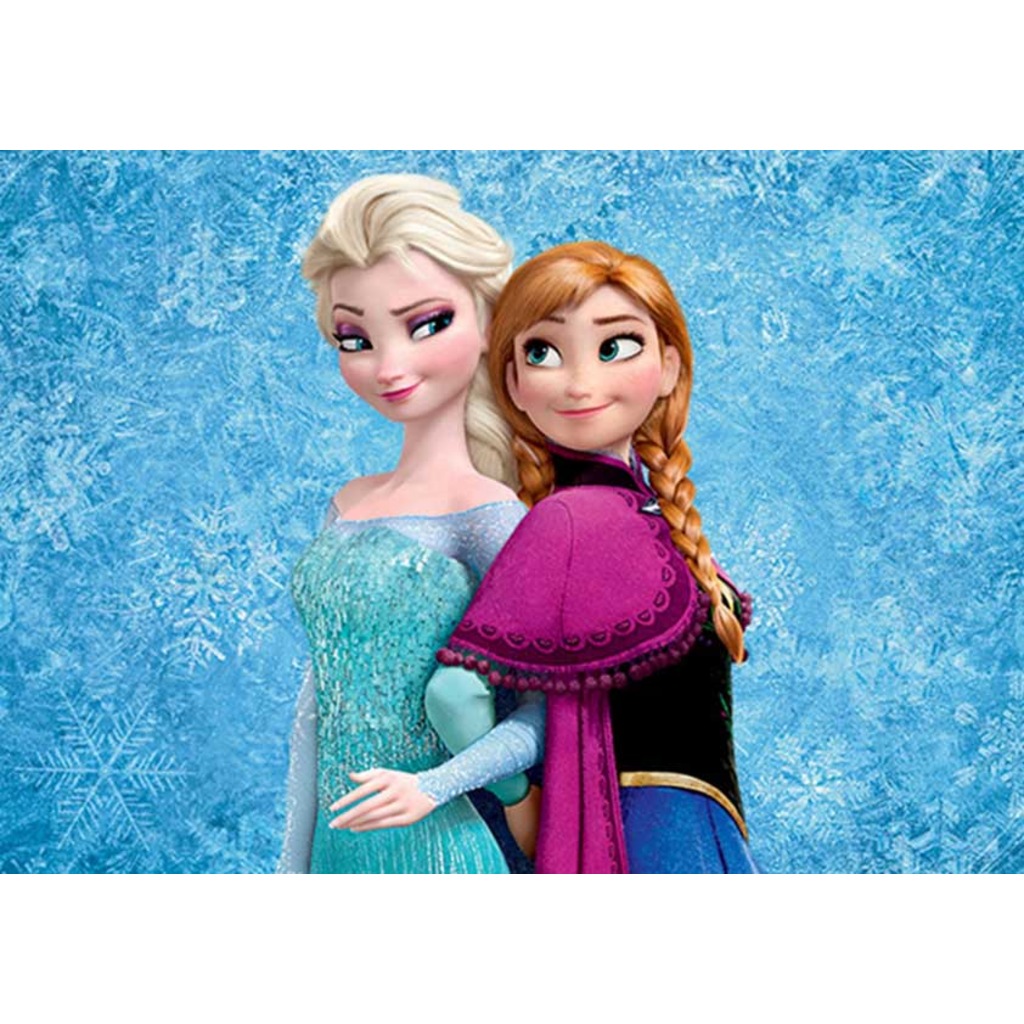 Frozen Elsa&anna Yenilebilir Pasta Resim Baskısı