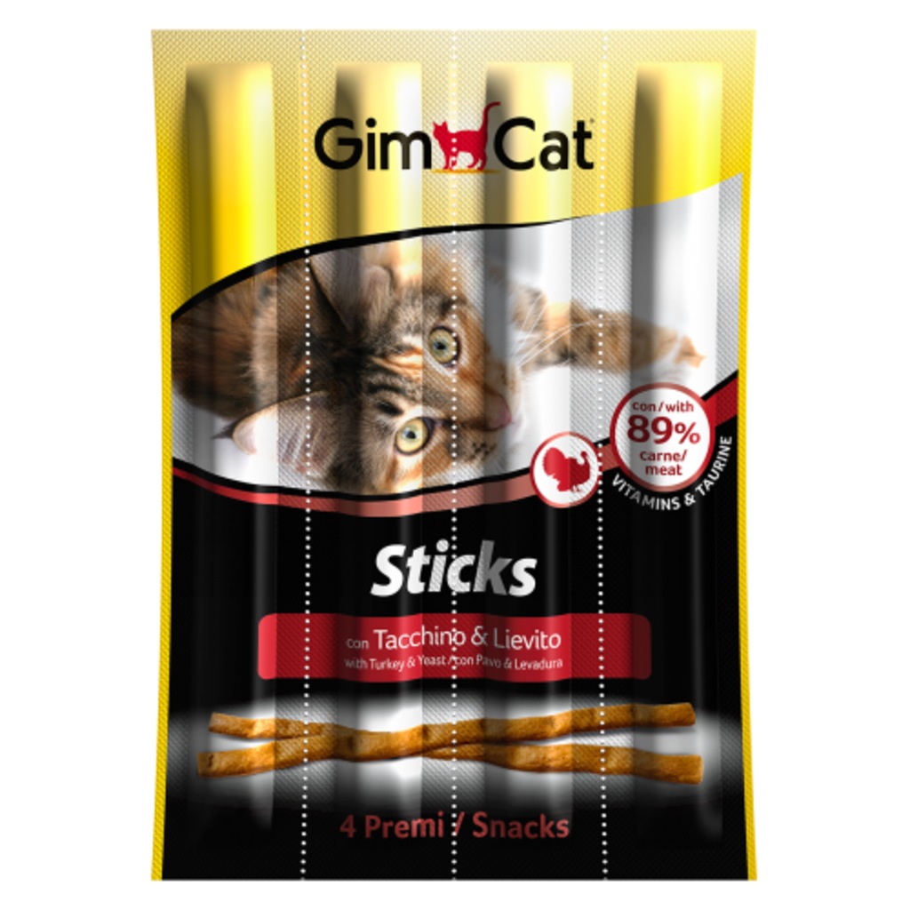 Gimcat Sticks Hindili Mayalı Ödül Çubukları