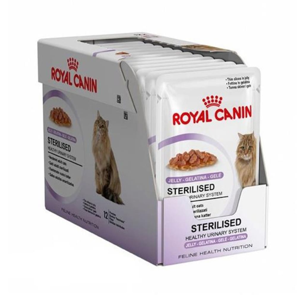 Royal Canin Sterilised Jelly Kısır Kedi Pouch Yaş Mama 85 Gr X 12