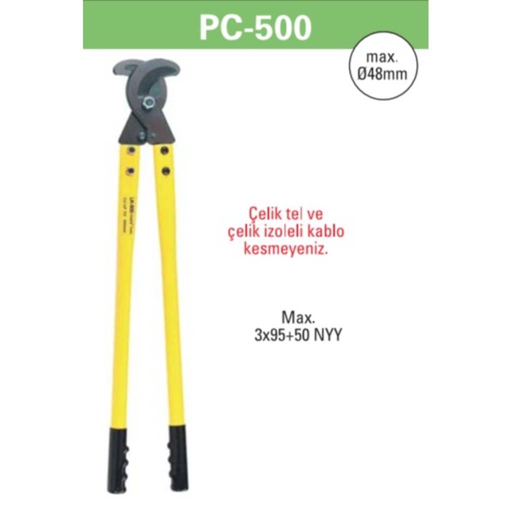 PC-500 3X95+50 NYY KALO KESME MAKASI