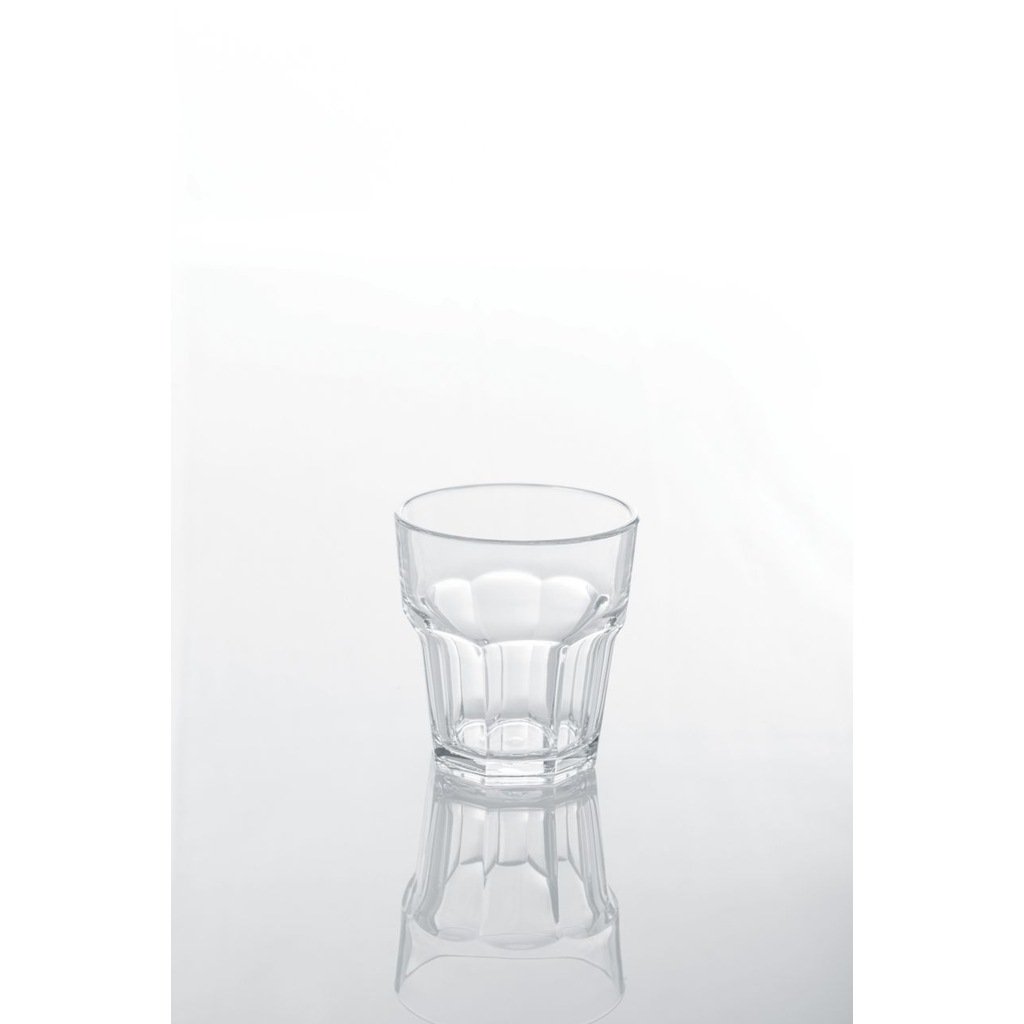 RUBİKAP | 6´LI POLİKARBONAT ŞEFFAF PREMIUM BARDAK 200 ML