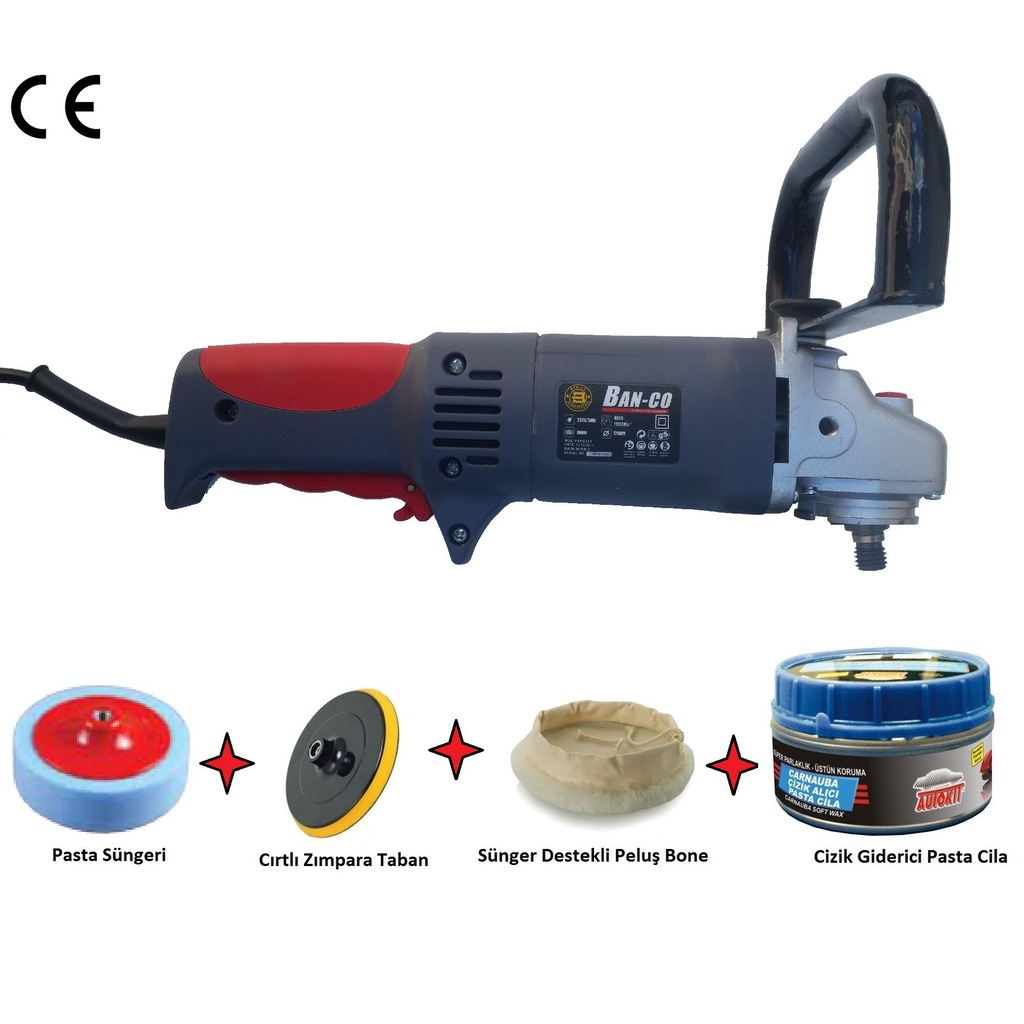 Elektrikli Pasta Cila Polisaj Makinası Oto Araç Ve Cizik Giderici