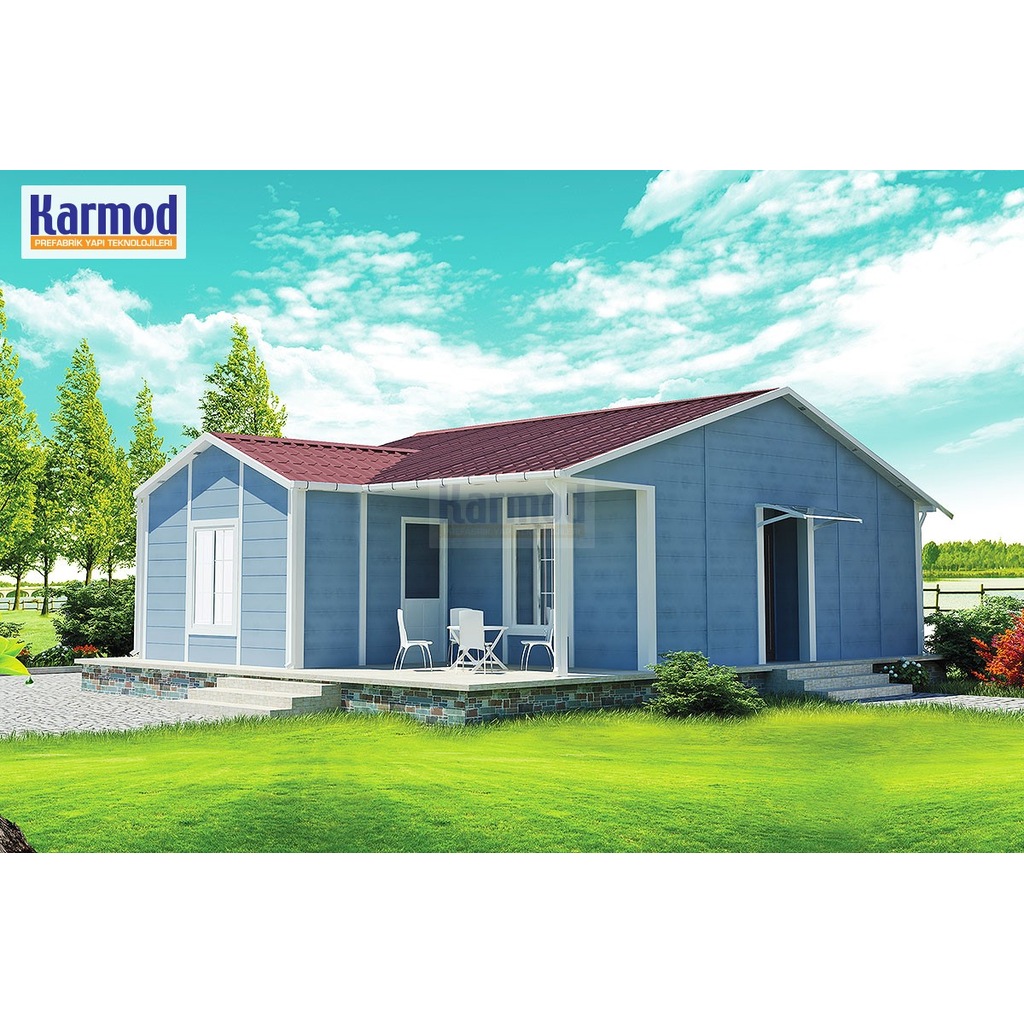 Karmod Prefabrik�ten 73 M² Hazır Ev Fiyatları ve Özellikleri