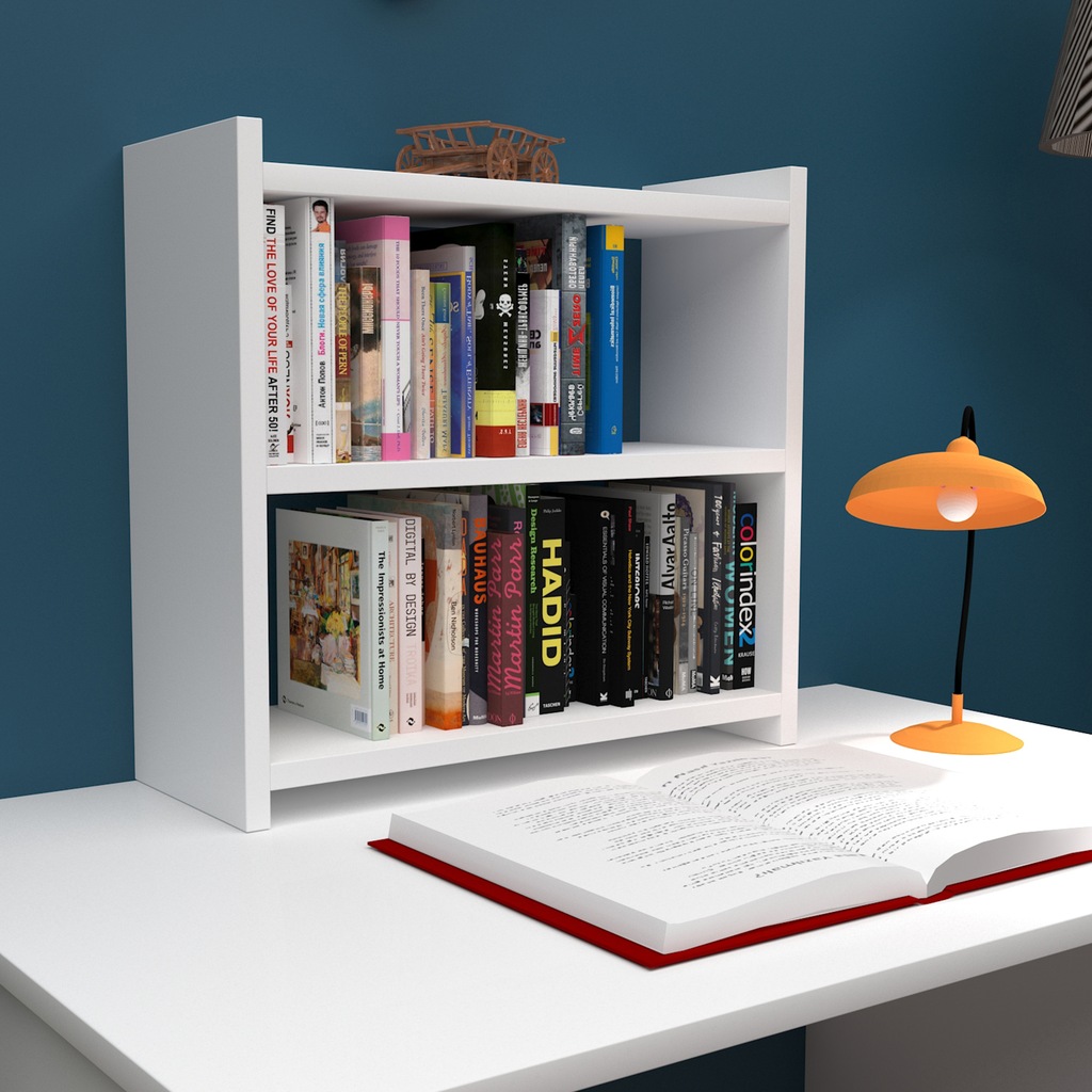 Mimilos R2 Masaüstü Raf Çalışma Odası Masa Rafı Masa Mimilos R2 Masaüstü Raf Çalışma Odası Masa Rafı Masa