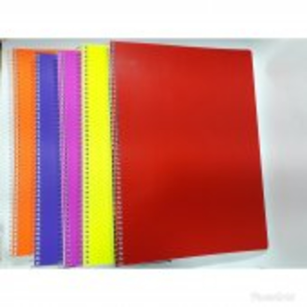 Komeks Spiralli Defter Plastik Kapak Çizgili 120 YP A4