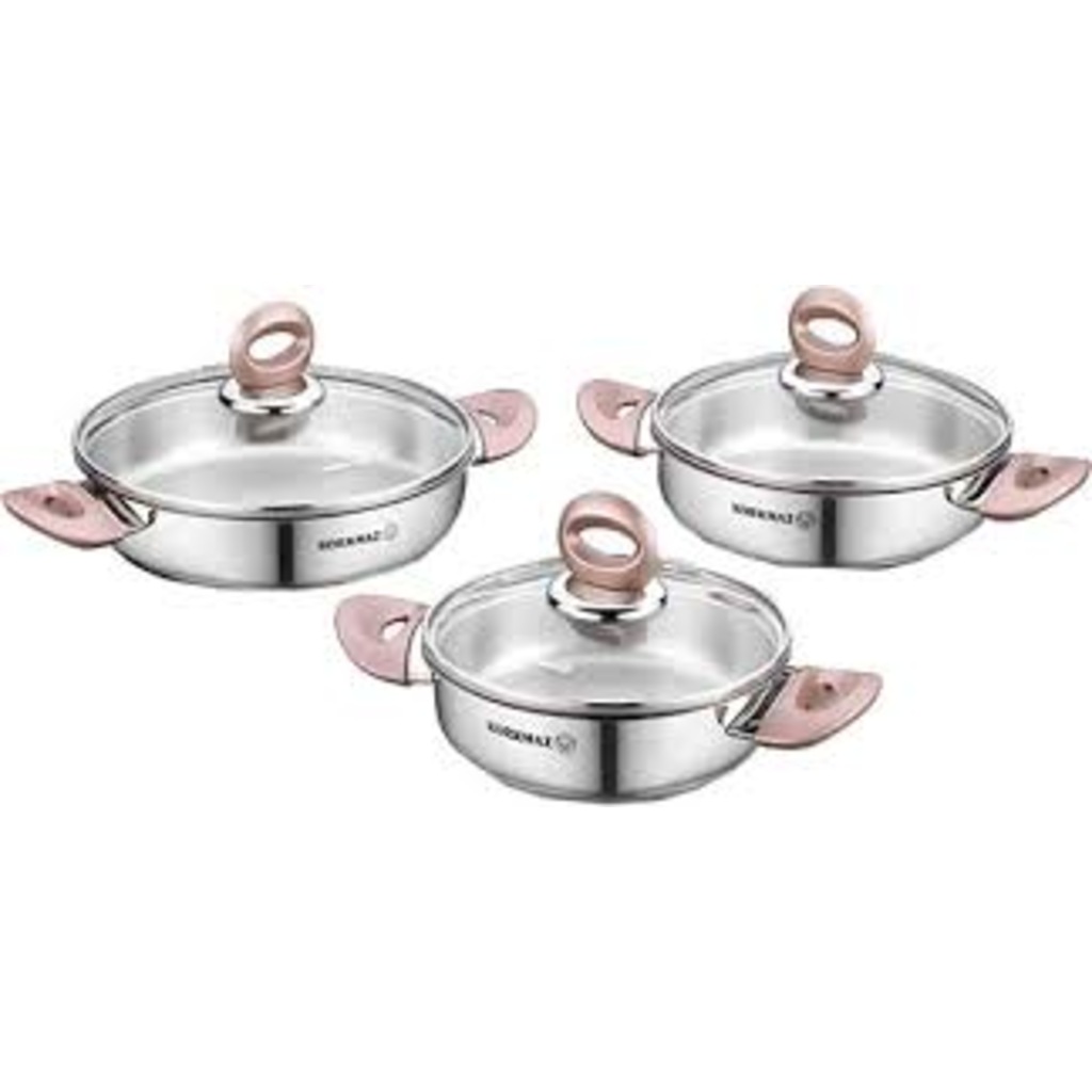 Korkmaz A1096 Rosabella 6 Parça Omlet Set