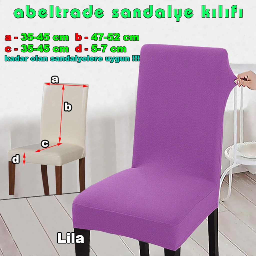 Sandalye Örtüsü.Likralı Esnek Kumaş. En az sipariş 4 adet Sandalye Örtüsü.Likralı Esnek Kumaş. En az sipariş 4 adet