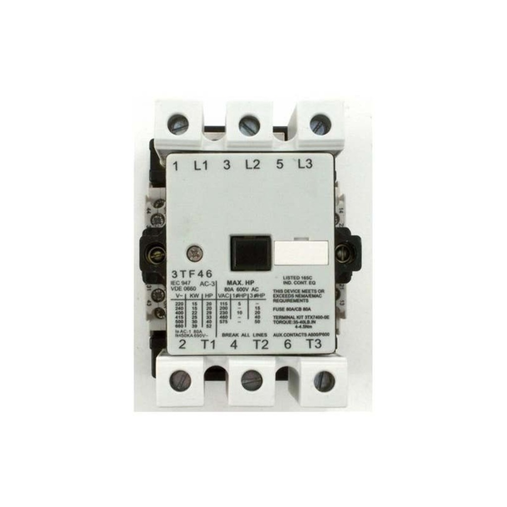 Siemens Kontaktör 3Tf46-22 22Kw 230Vac