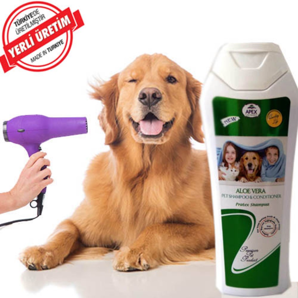 Apex Köpekler için Aloevera Özlü Şampuan 400 Ml