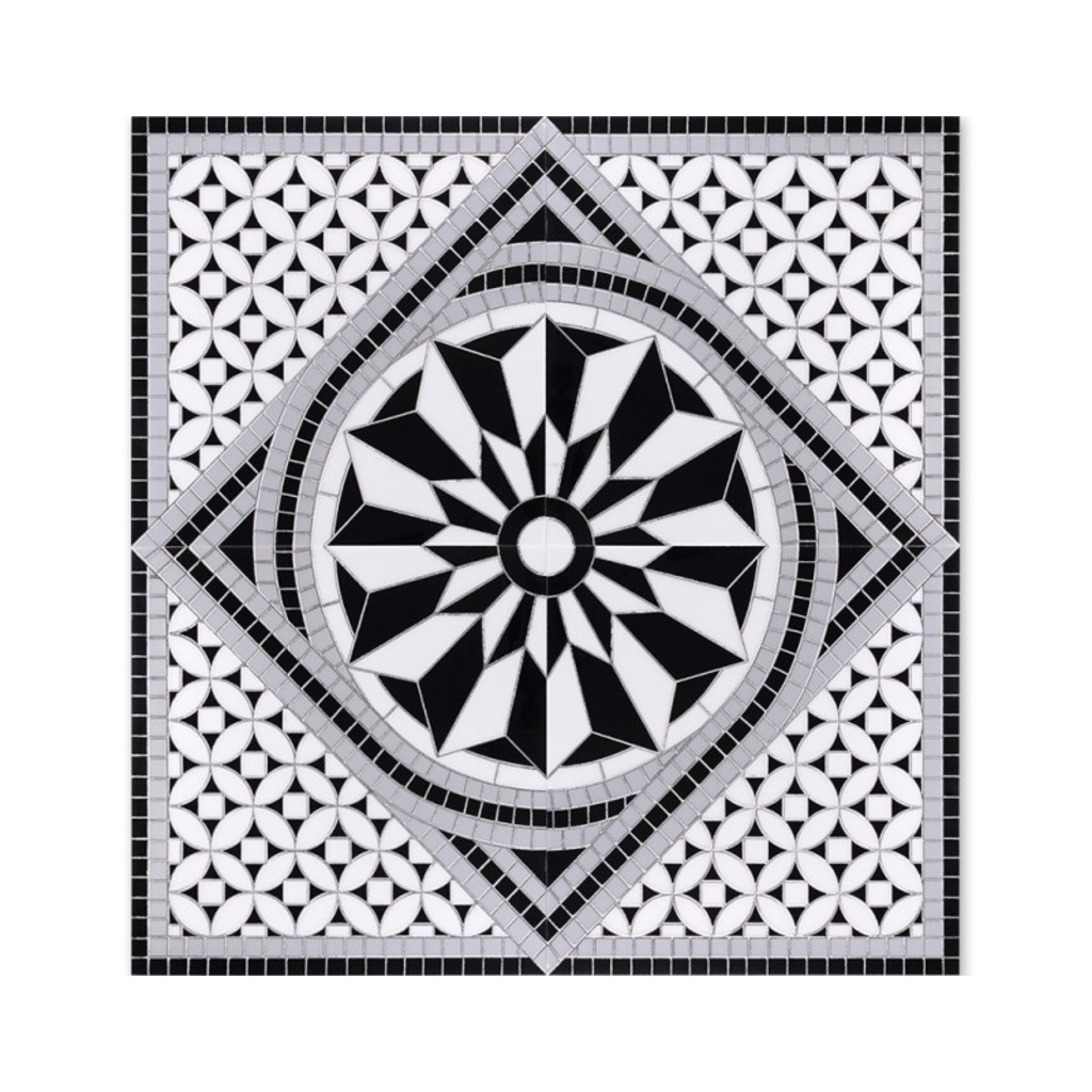 MOSSAİCA YER DEKOR MOGAN 120X120 SERAMİK GRANİT DEKOR