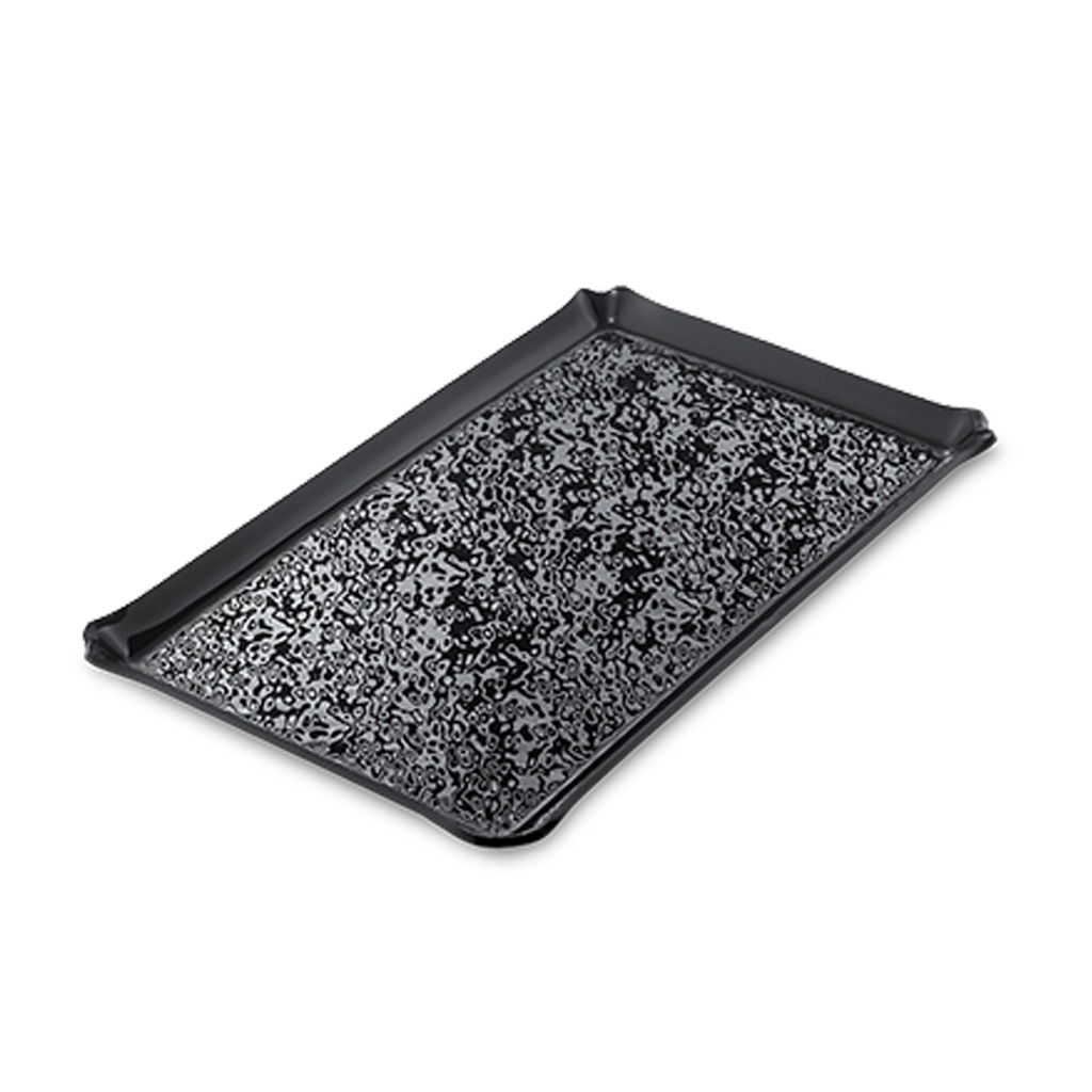 KAPP DESENLİ KIRILMAZ TEPSİ (25*33 CM)