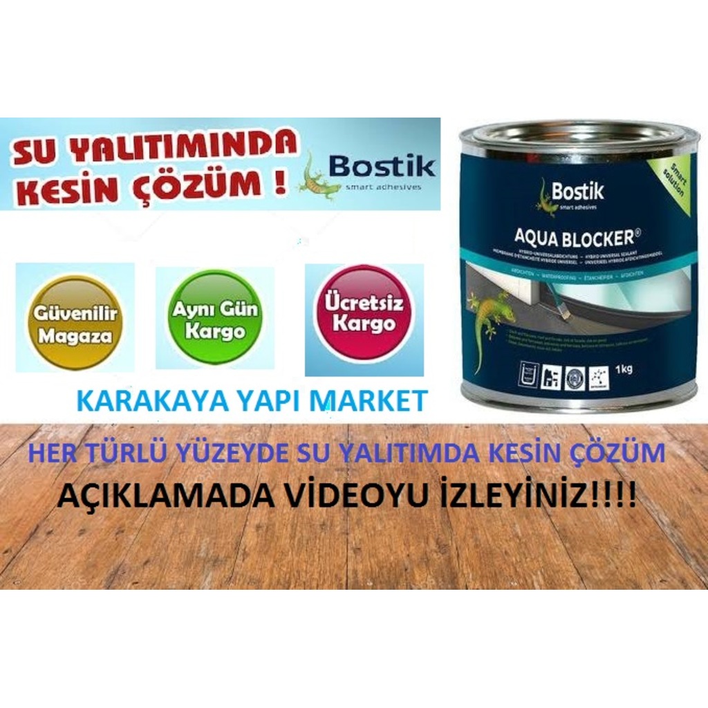 Bostik Aqua Blocker Ms Polimer Su Yalıtım Malzemesi 1 Kg