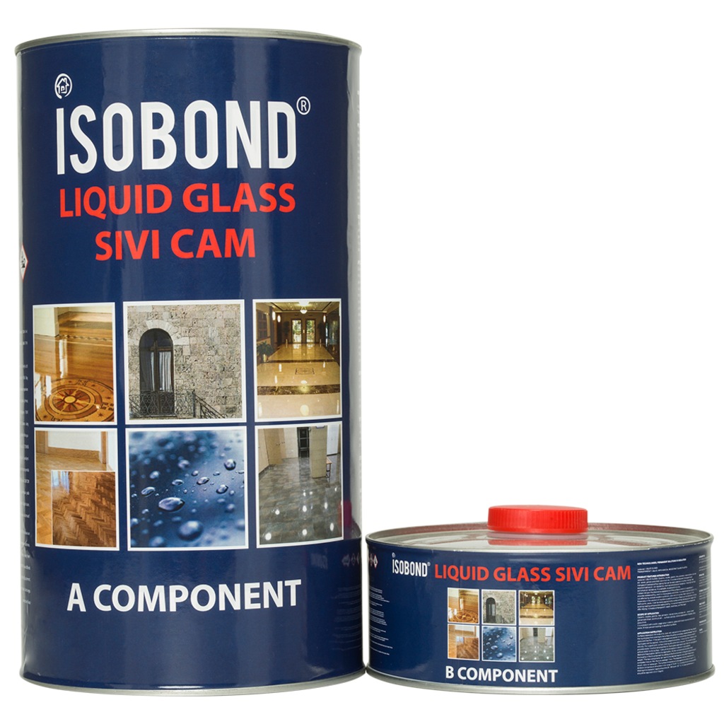Eclectia Isobond Likit Glass Sıvı Cam Şeffaf Su Yalıtımı 4 Kg
