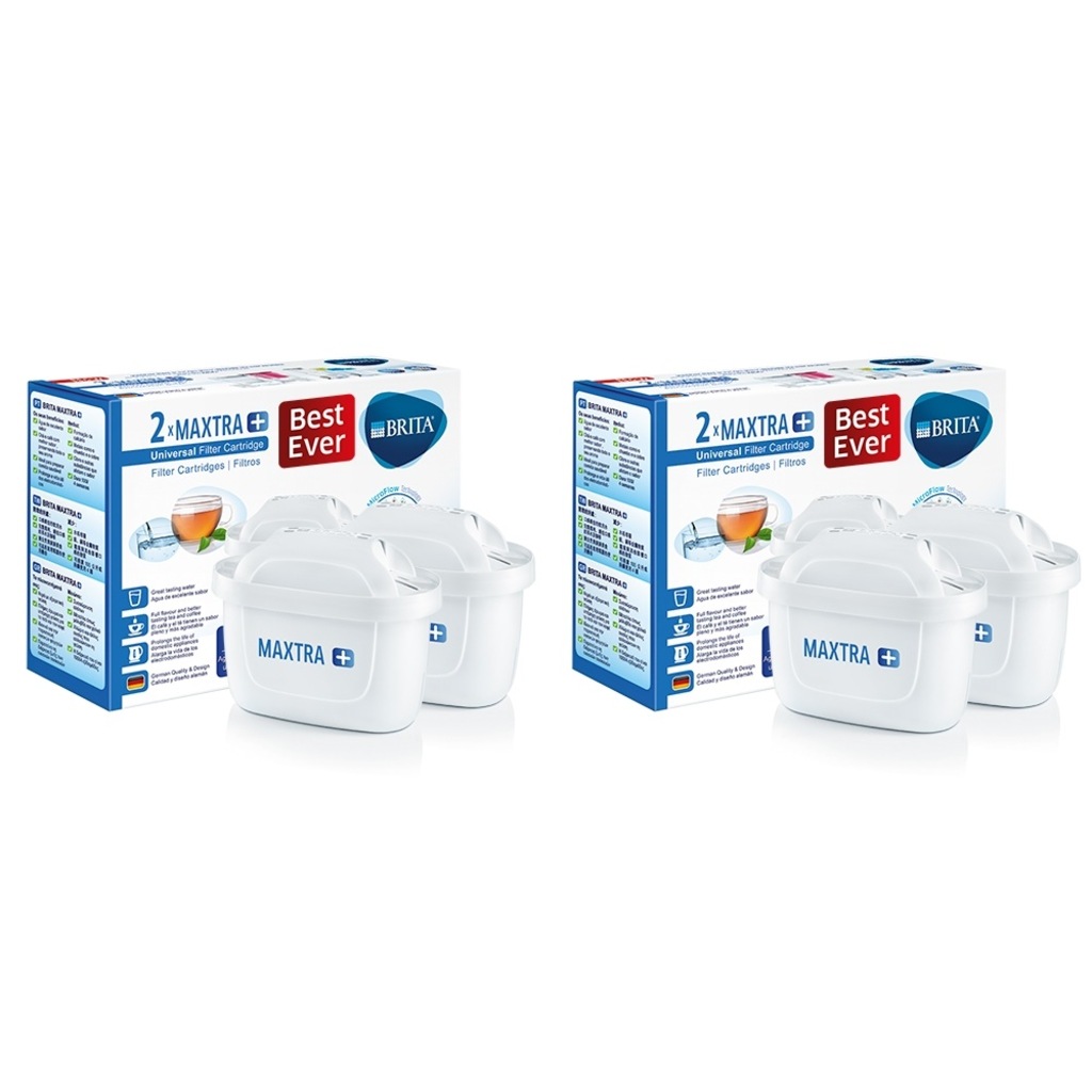 Brita Maxtra PLUS Su Arıtma Filtresi Dörtlü Tüm Sürahilere Uyumlu