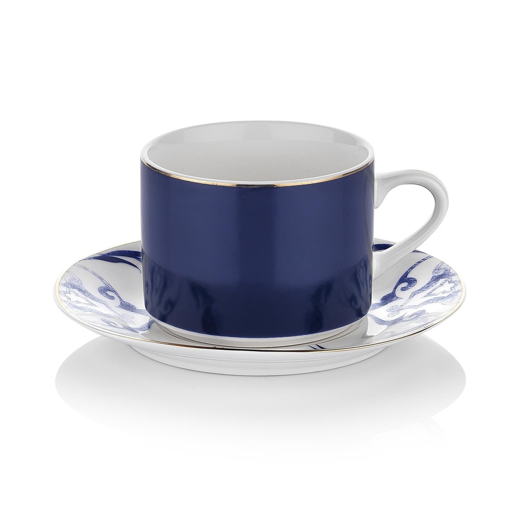 Schafer Marine Ottoman Çay Fincanı ve Tabağı 2 Parça Mavi Fiyatları