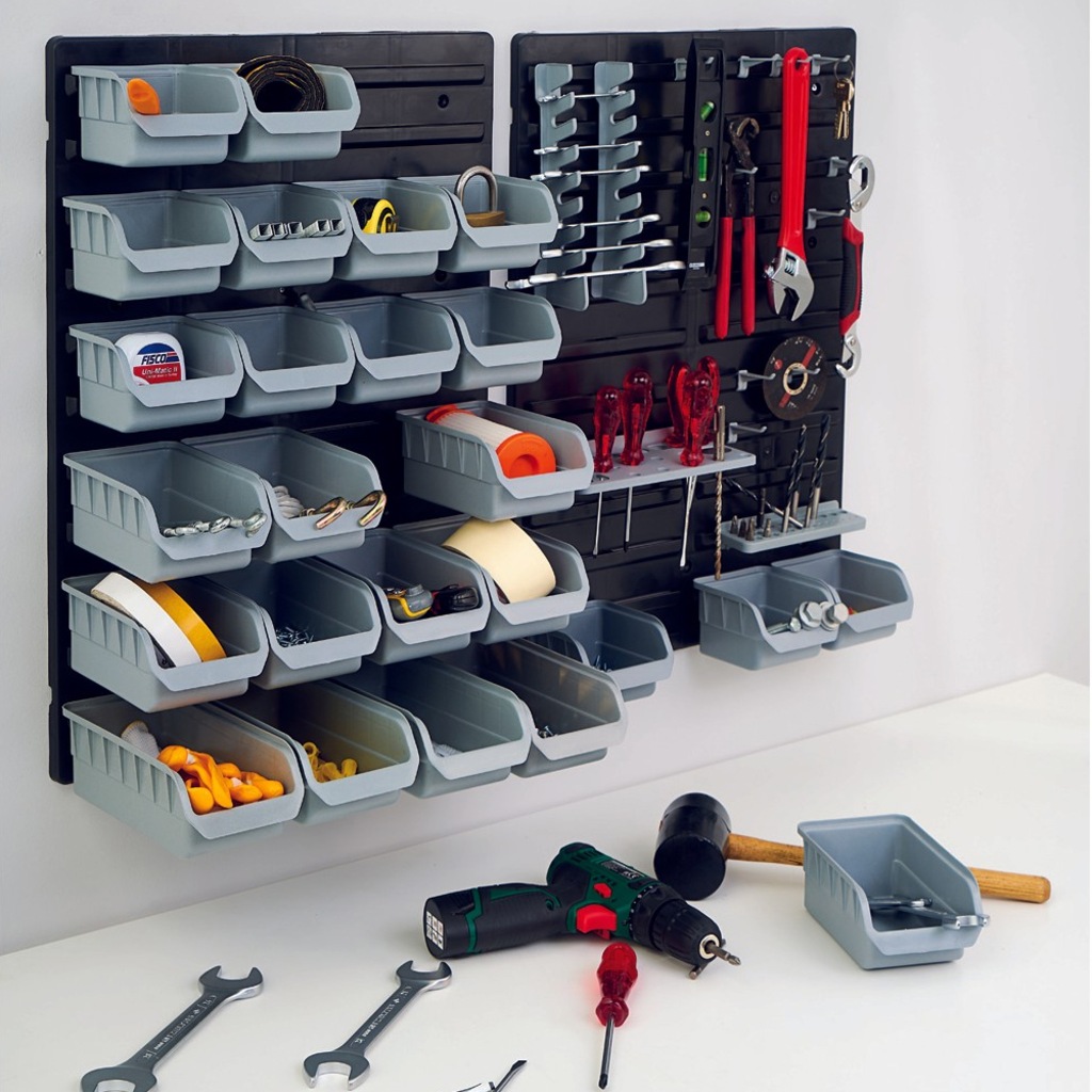 Duvar Alet Askı Pano Organizer Düzenleme Avadanlık 64 Parça Cd010