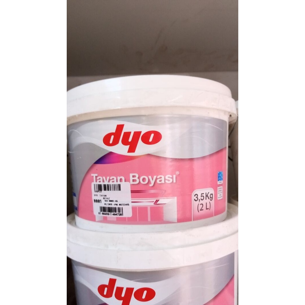 dyo tavan boyasi 2lt fiyatlari ve ozellikleri