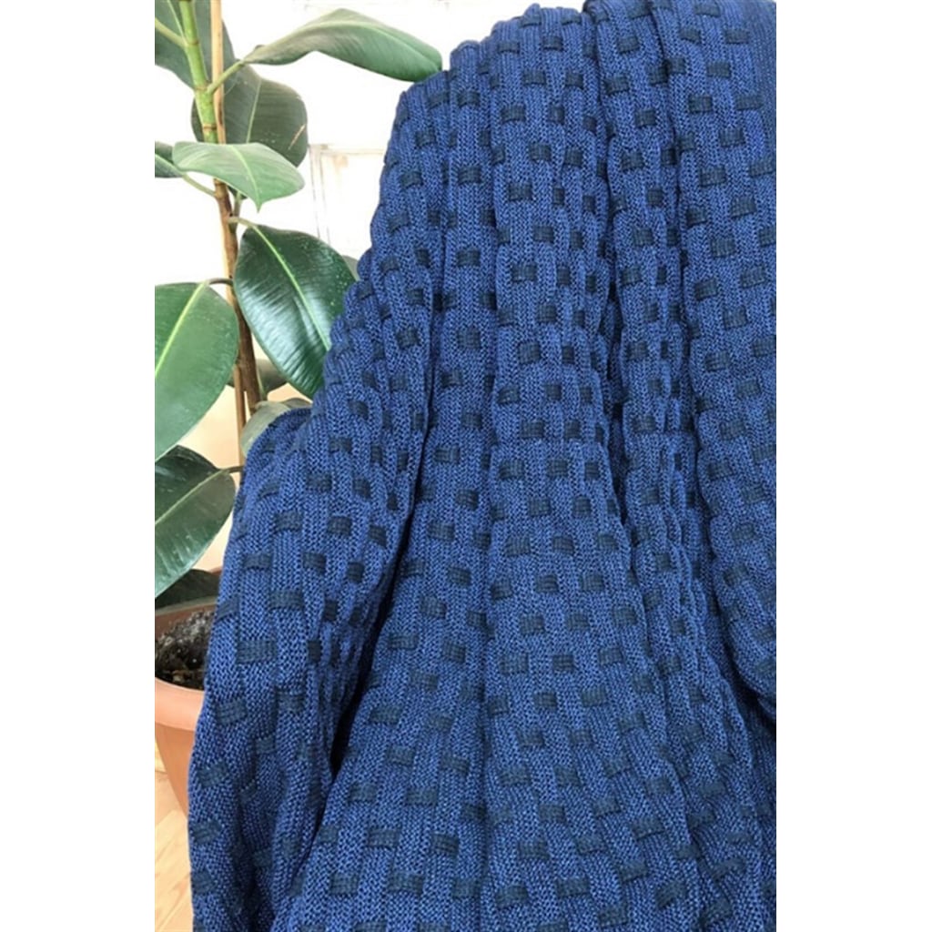 Mavi ve Lacivert Triko Koltuk Battaniyesi Fiyatları ve Özellikleri