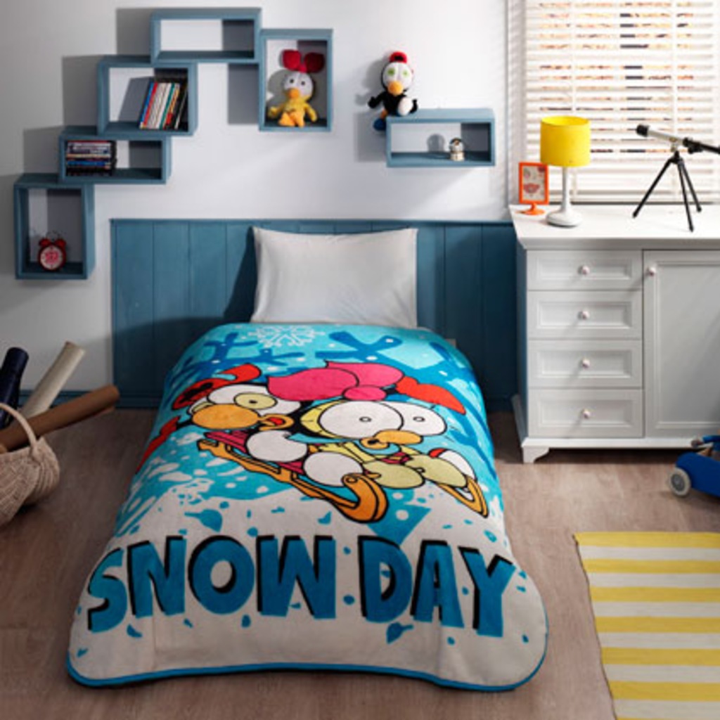 TAÇ SİZİNKİLER SNOW DAY TEK KİŞİLİK BATTANİYE