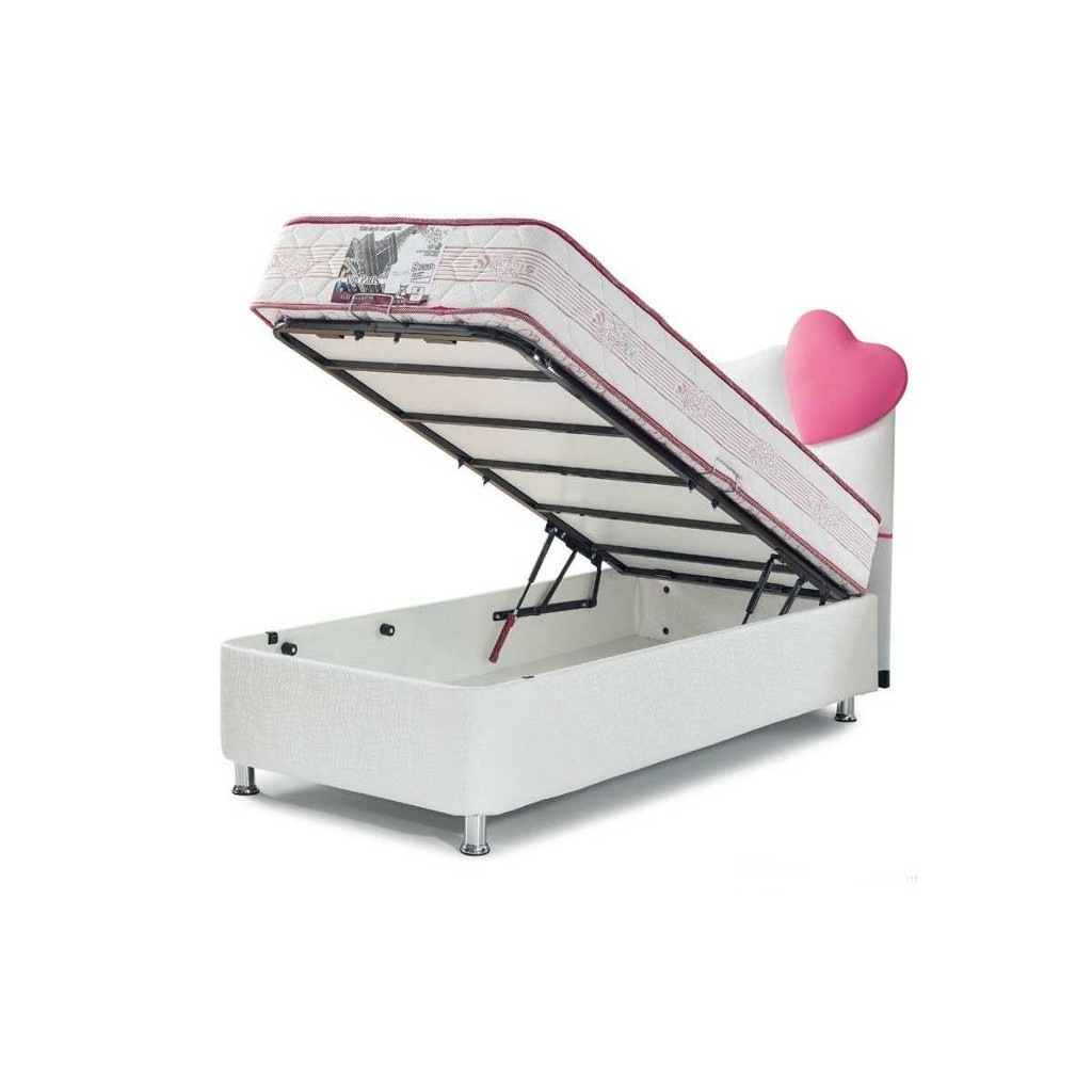 Tek Kişilik Baza Başlık Kalpli Tek Kişilik Baza Başlık Kalpli