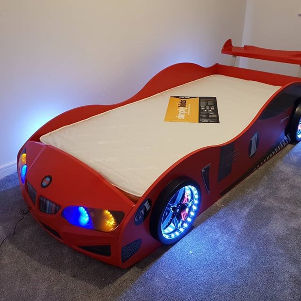 детские кровати форме машинки