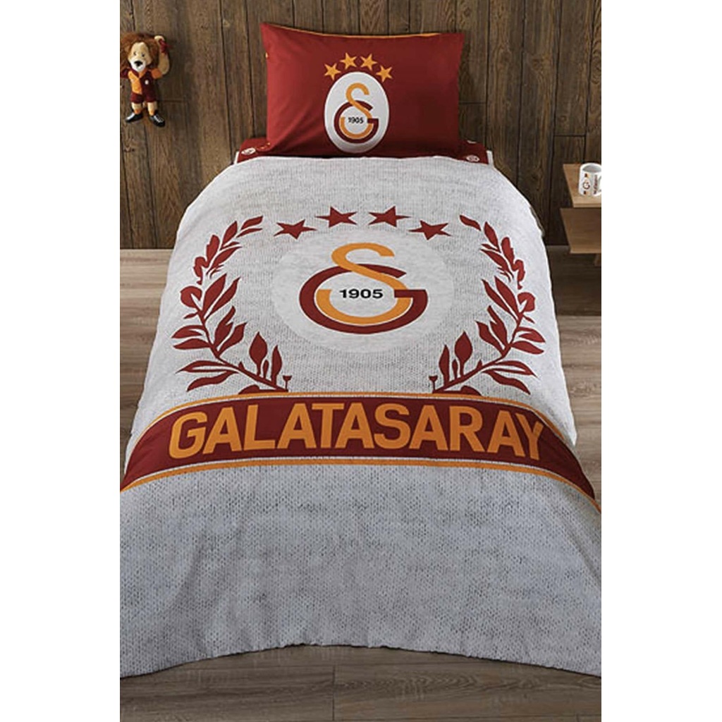 Tac Lisansli Nevresim Tek Kisilik Galatasaray Grey Fiyatlari Ve Ozellikleri