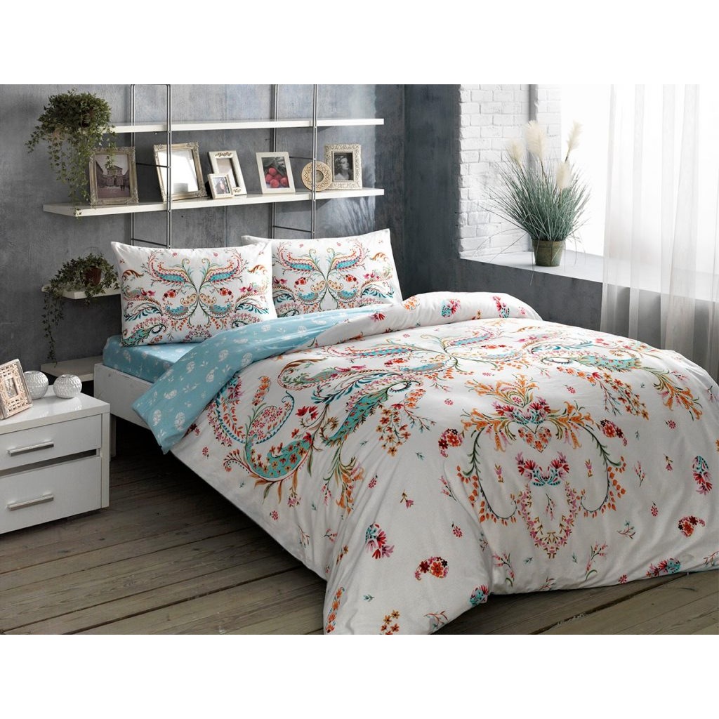 Taç Nevresim Takımı Freja Turkuaz Tek Kişilik Fiyatları ve Taç Nevresim Takımı Freja Turkuaz Tek Kişilik Fiyatları ve